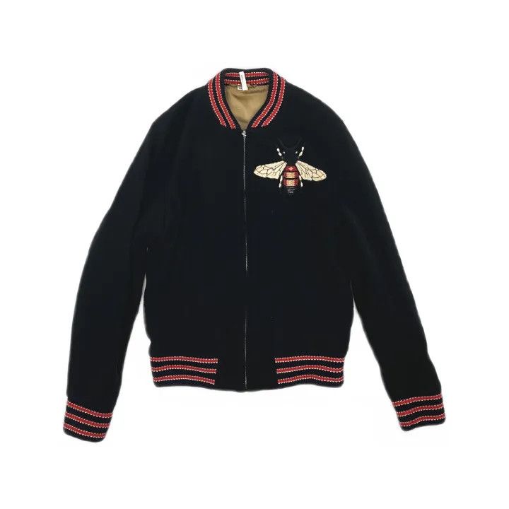Gucci Gucci Embroidered Casual Jacket in Black Size US M / EU 48-50 / 2 - 2 Thumbnail