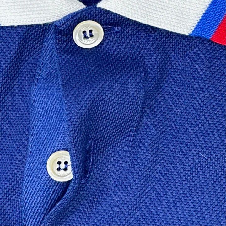 Gucci Gucci 2024 Spring Collection Blue Polo Shirt Size US L / EU 52-54 / 3 - 6 Thumbnail