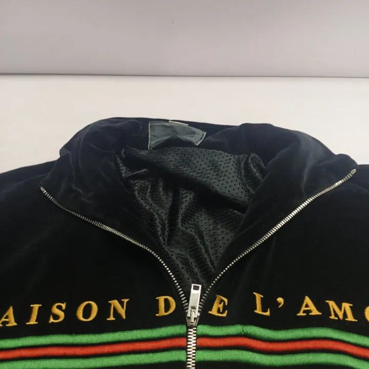 Gucci GUCCI Letter Print Zippered Casual Jacket for Men Size US L / EU 52-54 / 3 - 8 Thumbnail