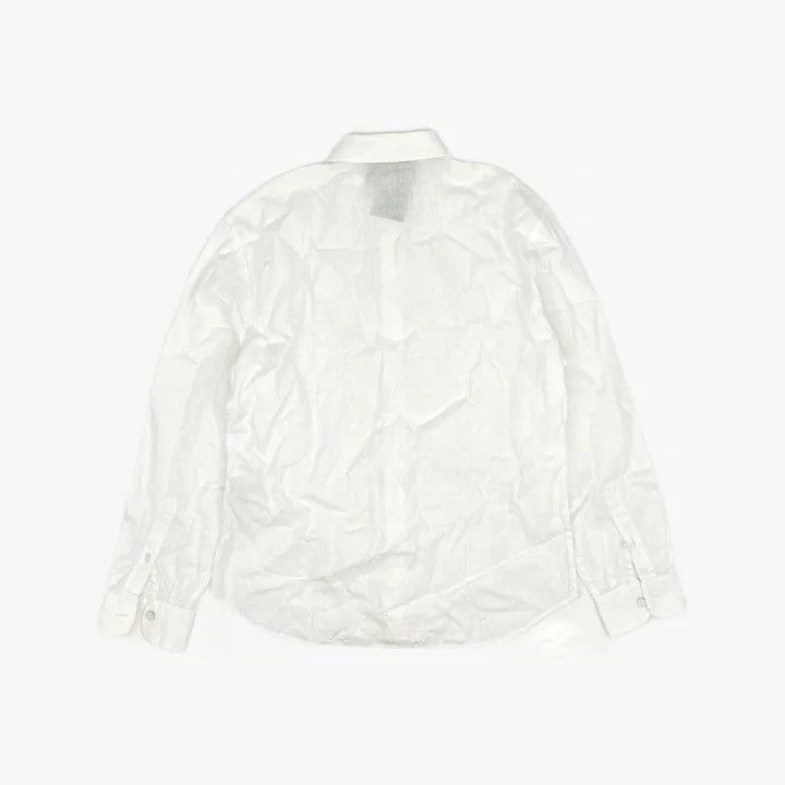 Gucci Gucci White Embroidered Logo Button-Up Shirt Size US XL / EU 56 / 4 - 3 Thumbnail