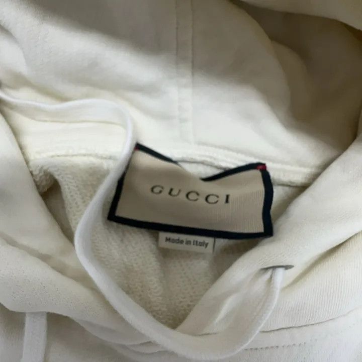 Gucci Gucci Logo Printed Hoodie for Men Size US L / EU 52-54 / 3 - 5 Thumbnail