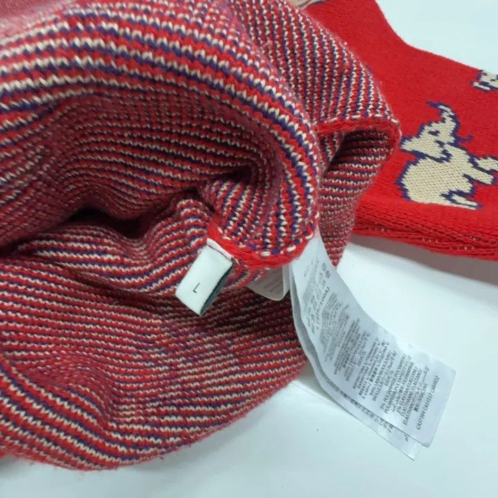 Gucci Gucci Animal Pattern Wool Knit Sweater Size US L / EU 52-54 / 3 - 6 Thumbnail