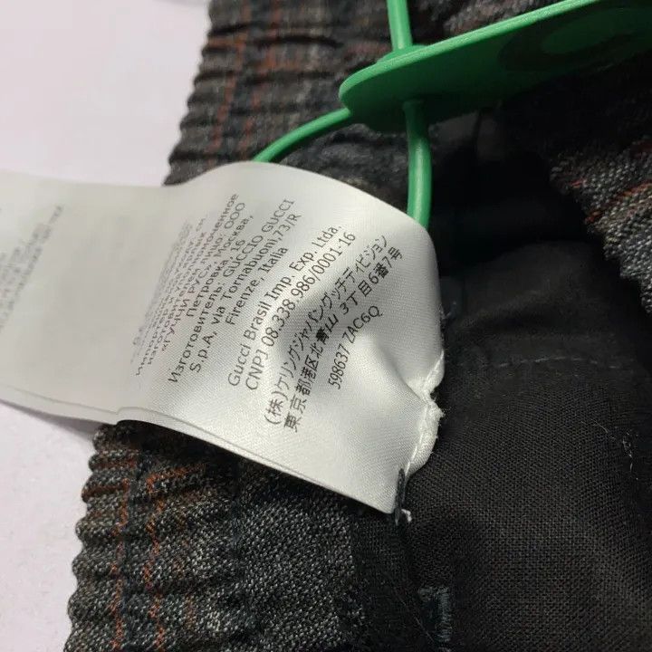 Gucci Gucci Plaid Wool Long Pants for Men Size US 44 / EU 60 - 4 Thumbnail