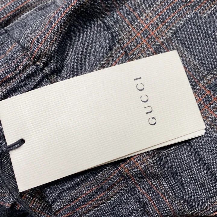 Gucci Gucci Plaid Wool Long Pants for Men Size US 44 / EU 60 - 3 Thumbnail