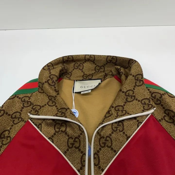 Gucci Gucci Brown Chevron Knit Jacket for Men Size US M / EU 48-50 / 2 - 7 Thumbnail