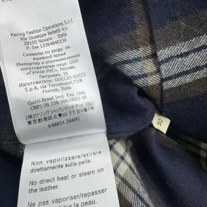 Gucci Gucci SS21 Plaid Button-Up Shirt Size US L / EU 52-54 / 3 - 4 Thumbnail