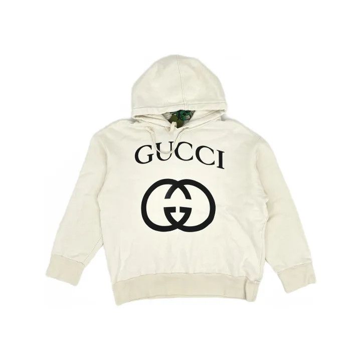 Gucci Gucci Logo Print Hoodie for Men Size US L / EU 52-54 / 3 - 2 Thumbnail