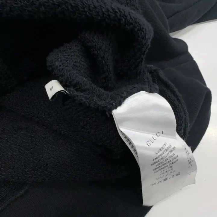 Gucci Gucci Black Logo Print Hoodie Size US S / EU 44-46 / 1 - 5 Thumbnail