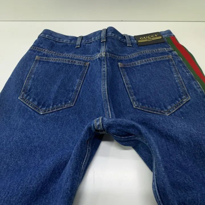Gucci Gucci Striped Loose Fit Mid Rise Pants Size US 34 / EU 50 - 9 Thumbnail