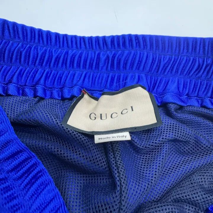Gucci Gucci Blue Striped Casual Pants for Men Size US 27 - 4 Thumbnail