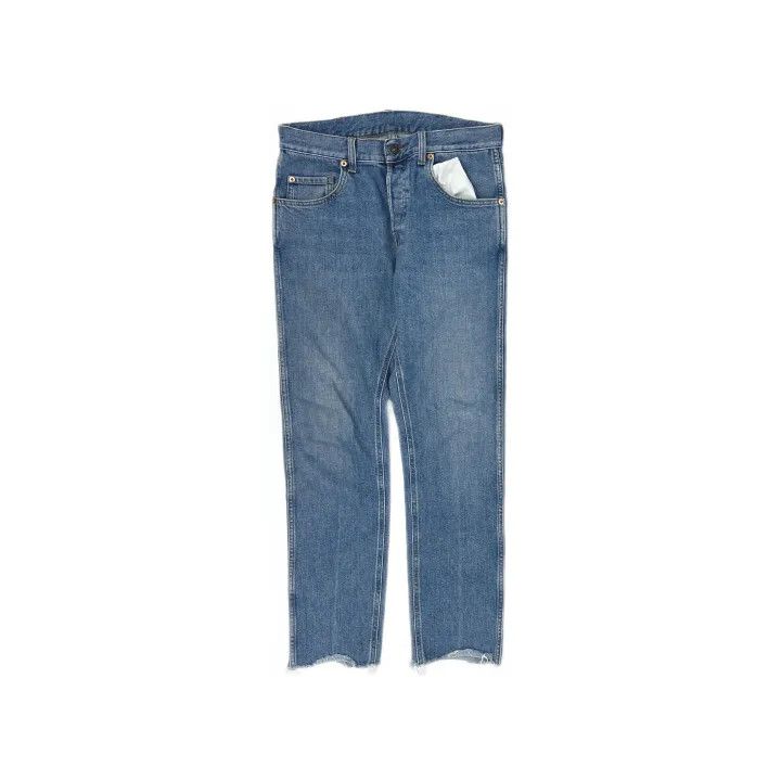 Gucci Gucci Blue Straight Cut Denim Pants for Men Size US 30 / EU 46 - 2 Thumbnail