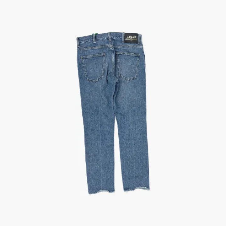 Gucci Gucci Blue Straight Cut Denim Pants for Men Size US 30 / EU 46 - 3 Thumbnail