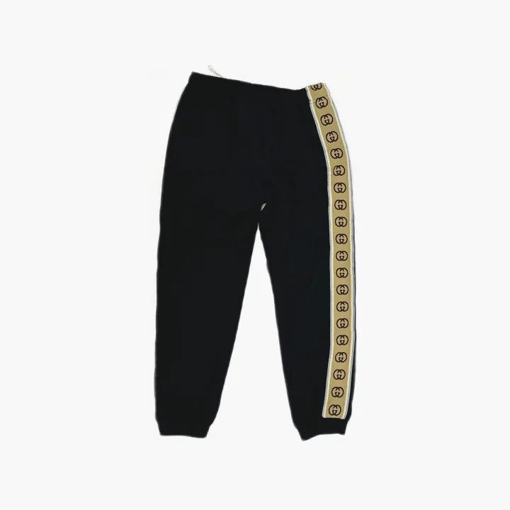 Gucci Gucci 1921 Series Black Logo Track Pants Size US 26 / EU 42 - 3 Thumbnail
