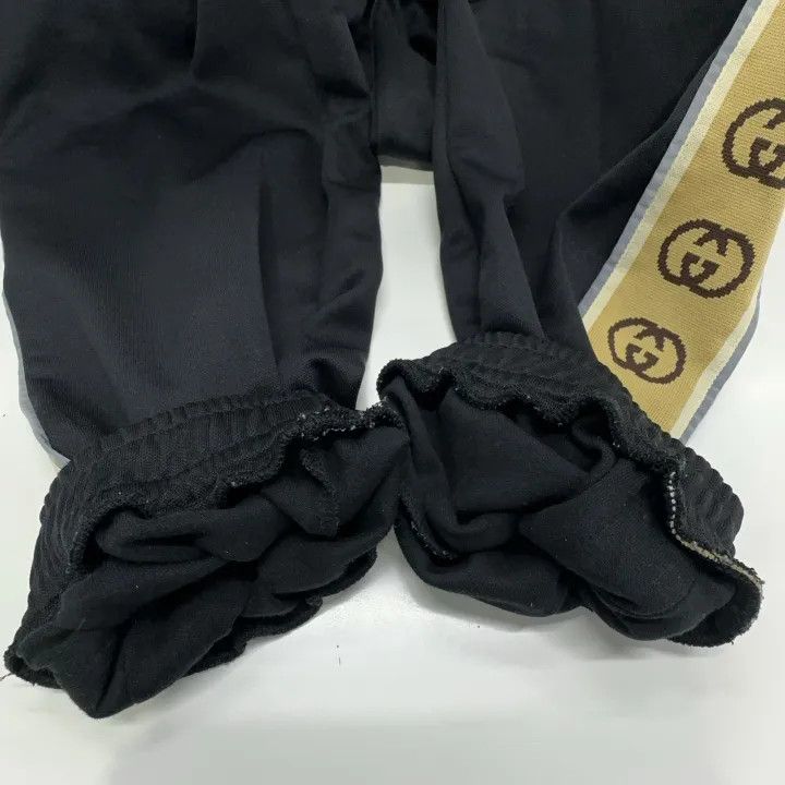 Gucci Gucci 1921 Series Black Logo Track Pants Size US 26 / EU 42 - 11 Thumbnail