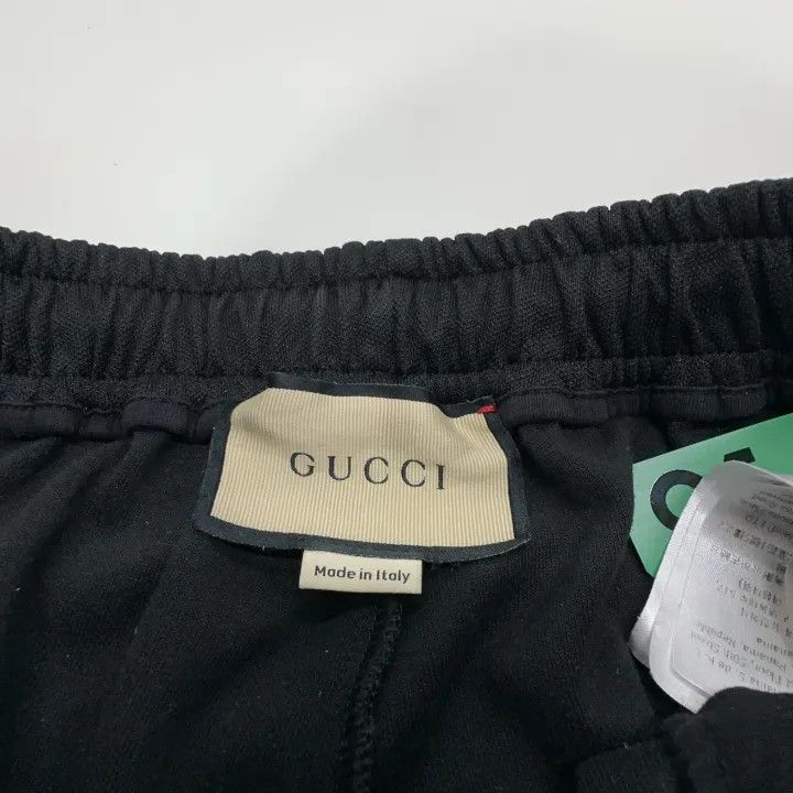 Gucci Gucci 1921 Series Black Logo Track Pants Size US 26 / EU 42 - 4 Thumbnail