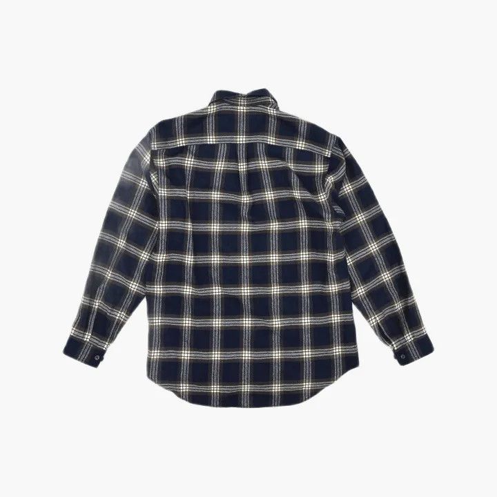 Gucci Gucci SS21 Navy Plaid Double G Shirt Size US M / EU 48-50 / 2 - 3 Thumbnail
