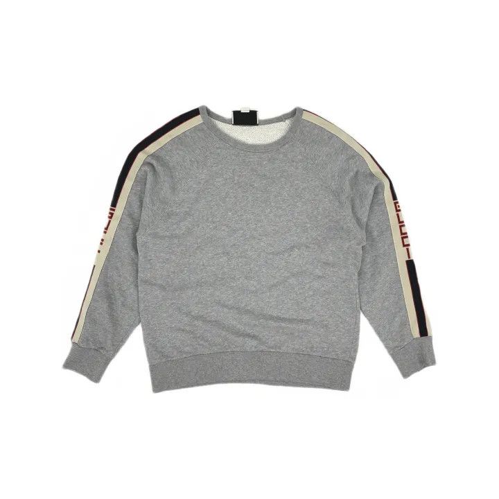 Gucci Gucci Logo Long Sleeve Sweatshirt for Men Size US L / EU 52-54 / 3 - 2 Thumbnail