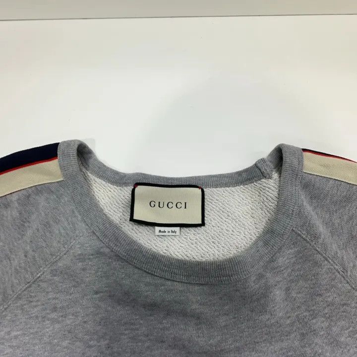Gucci Gucci Logo Long Sleeve Sweatshirt for Men Size US L / EU 52-54 / 3 - 8 Thumbnail