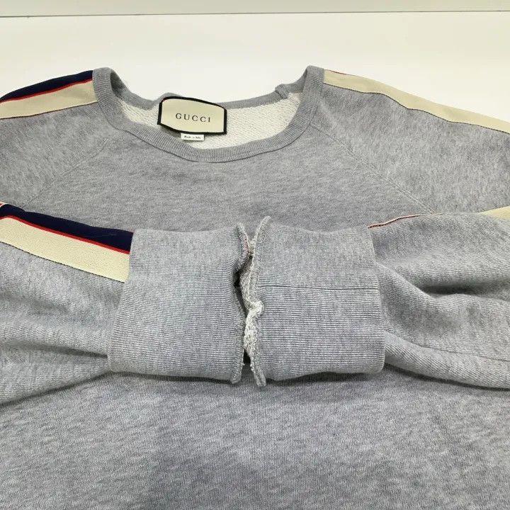 Gucci Gucci Logo Long Sleeve Sweatshirt for Men Size US L / EU 52-54 / 3 - 9 Thumbnail