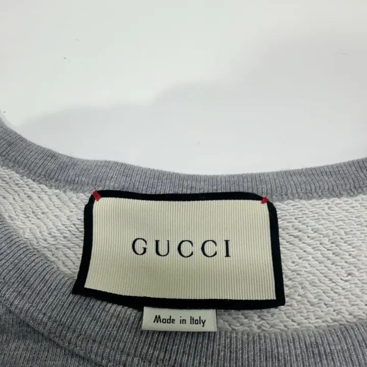 Gucci Gucci Logo Long Sleeve Sweatshirt for Men Size US L / EU 52-54 / 3 - 7 Thumbnail