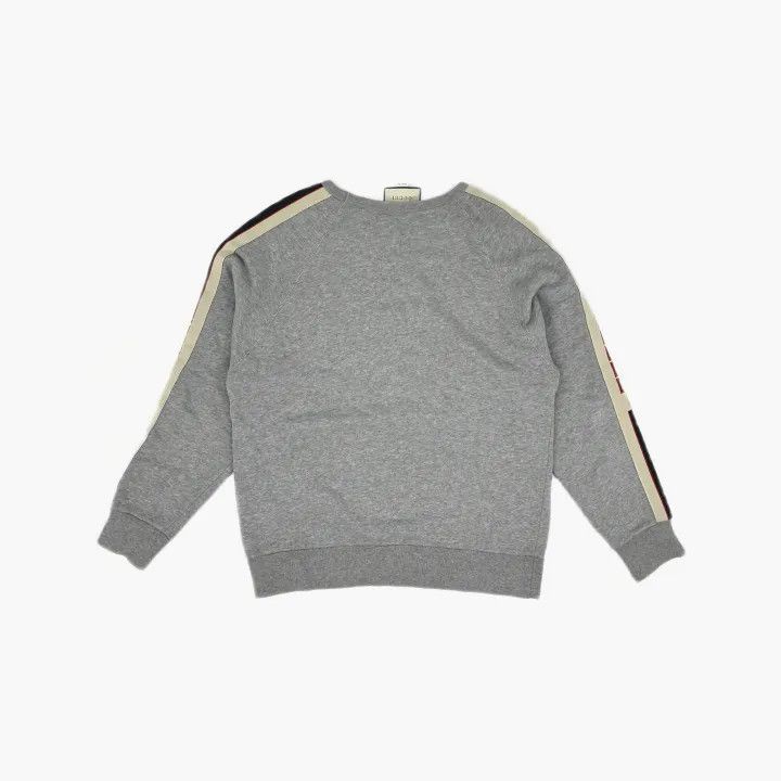 Gucci Gucci Logo Long Sleeve Sweatshirt for Men Size US L / EU 52-54 / 3 - 3 Thumbnail