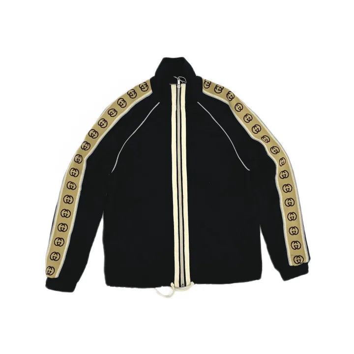 Gucci Gucci Logo Stripe Casual Long Sleeve Jacket Size US S / EU 44-46 / 1 - 2 Thumbnail