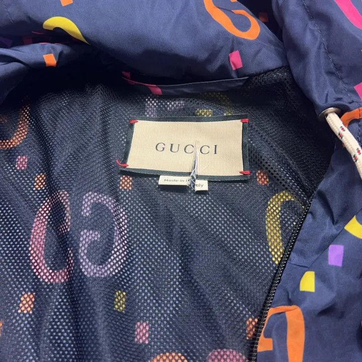 Gucci Gucci Logo Print Hooded Jacket for Men Size US L / EU 52-54 / 3 - 3 Thumbnail