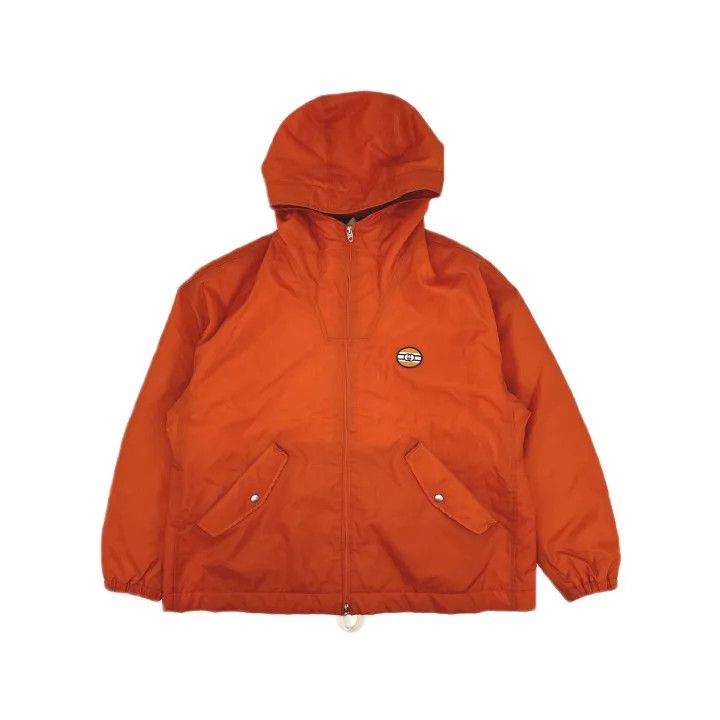 Gucci Gucci Orange Logo Hooded Jacket for Men Size US M / EU 48-50 / 2 - 2 Thumbnail