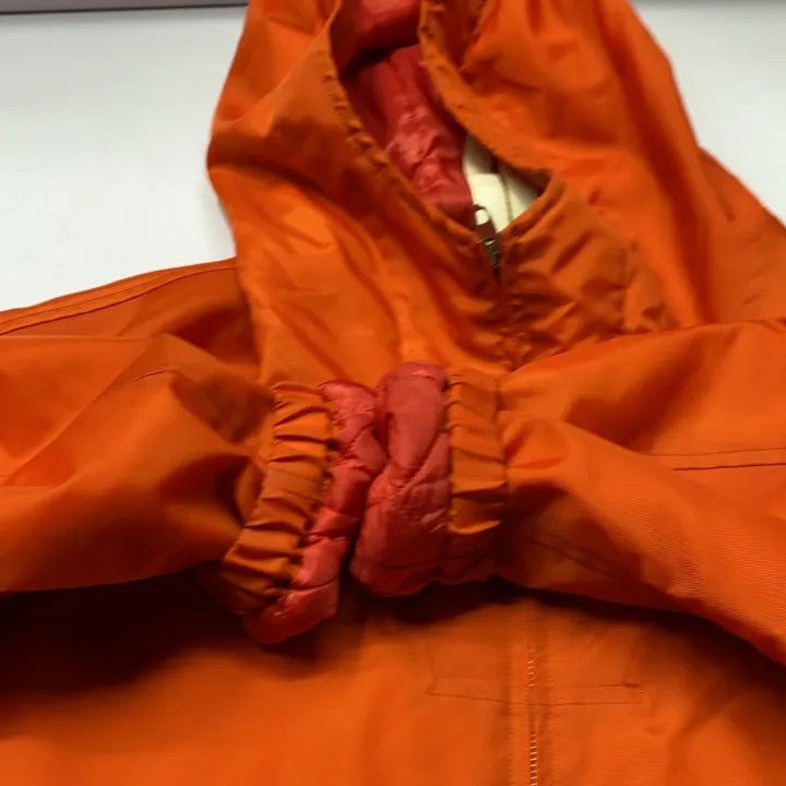 Gucci Gucci Orange Logo Hooded Jacket for Men Size US M / EU 48-50 / 2 - 11 Thumbnail