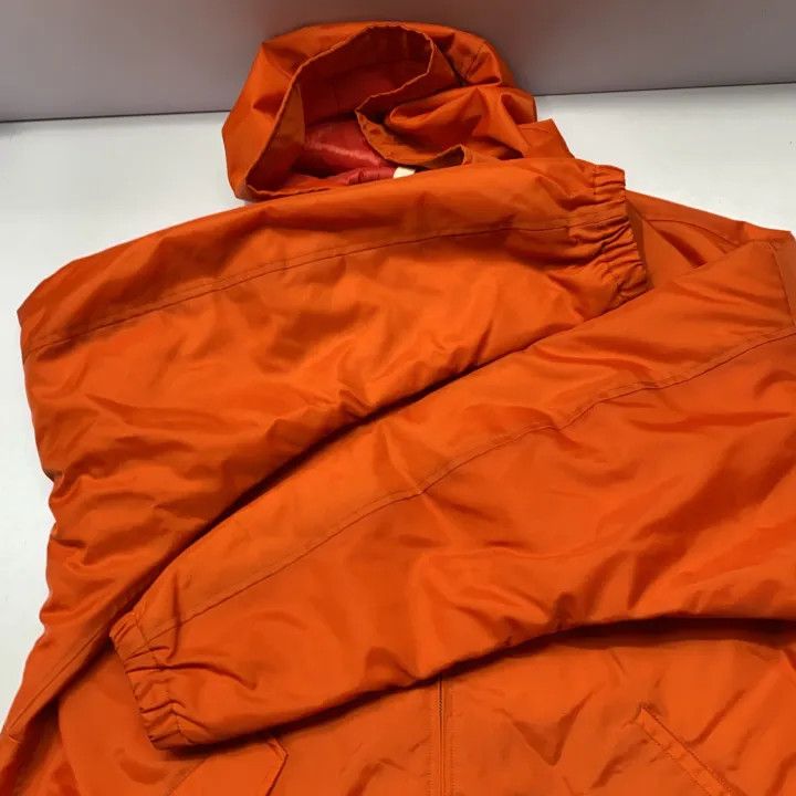 Gucci Gucci Orange Logo Hooded Jacket for Men Size US M / EU 48-50 / 2 - 10 Thumbnail