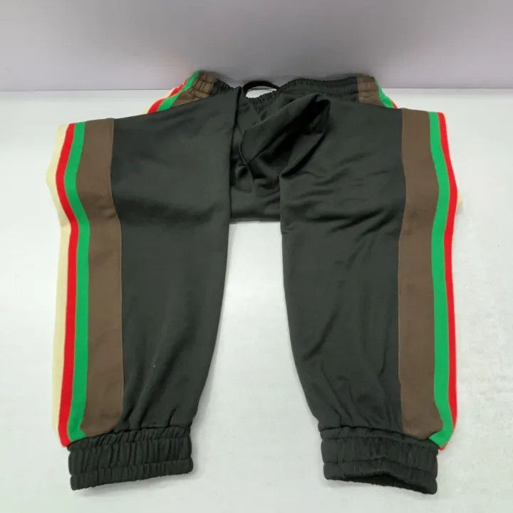 Gucci Gucci Black Knit Jogging Pants with Color Stripes Size US 26 / EU 42 - 11 Thumbnail