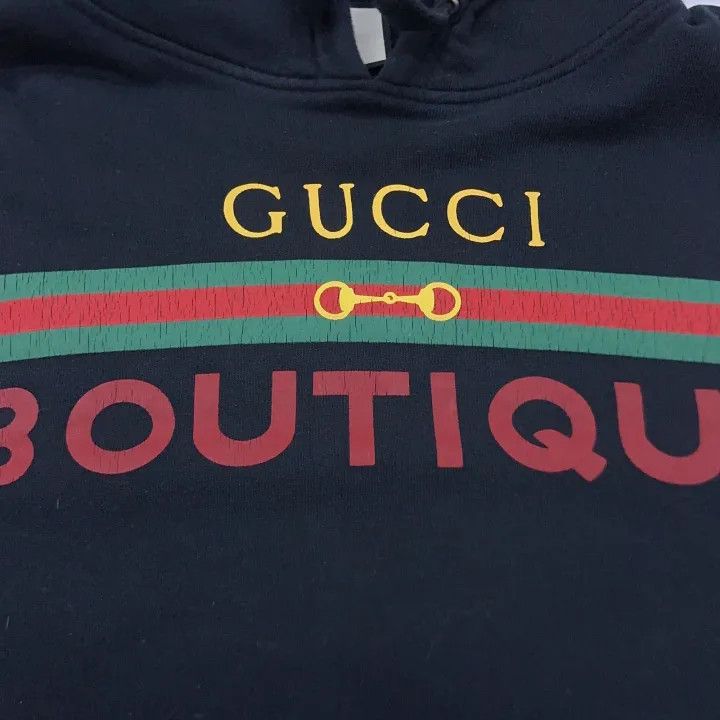 Gucci Gucci Black Printed Hoodie for Men and Women Size US L / EU 52-54 / 3 - 16 Thumbnail