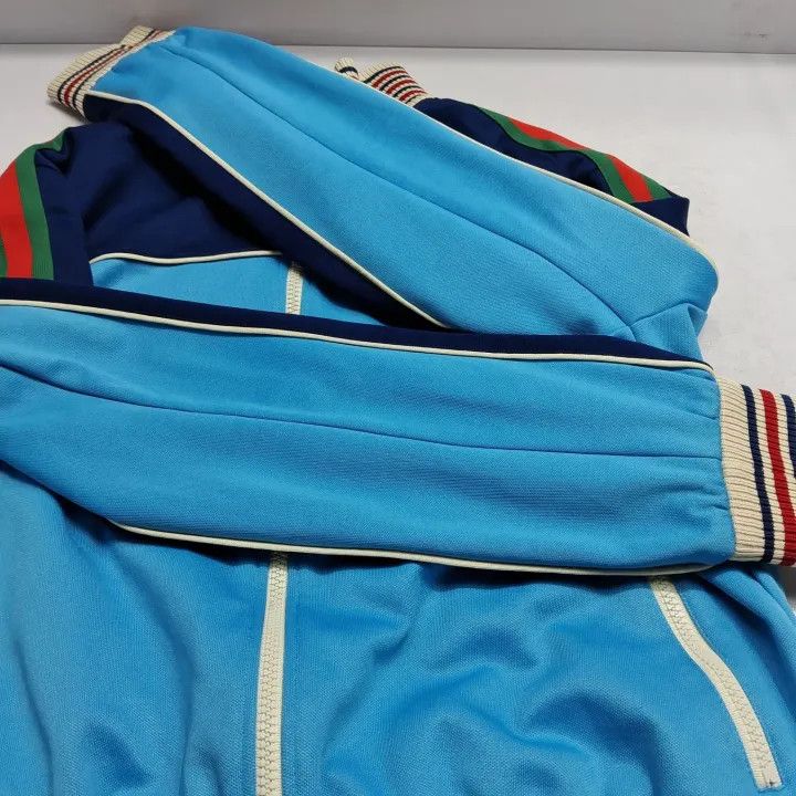 Gucci Gucci Zippered Jacket in Light Blue Size US L / EU 52-54 / 3 - 9 Thumbnail