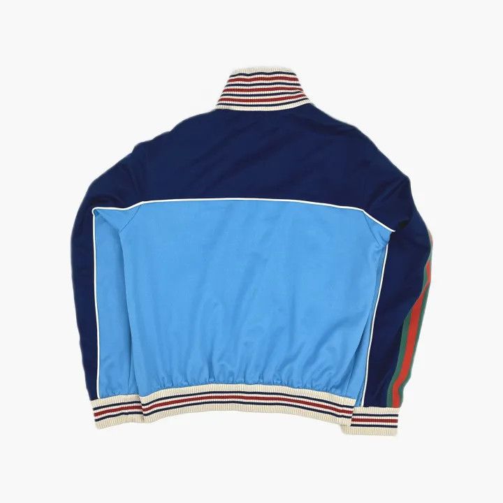 Gucci Gucci Zippered Jacket in Light Blue Size US L / EU 52-54 / 3 - 3 Thumbnail