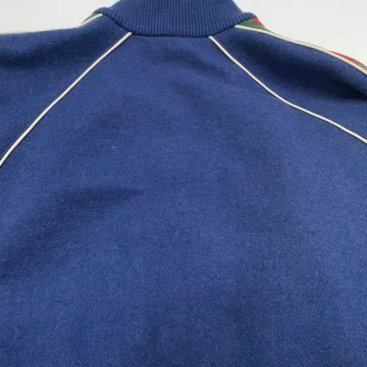 Gucci Gucci Navy Striped Zip-Up Jacket for Men Size US XS / EU 42 / 0 - 4 Thumbnail