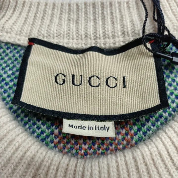 Gucci Gucci Star Print Wool Sweater for Men Size US S / EU 44-46 / 1 - 3 Thumbnail