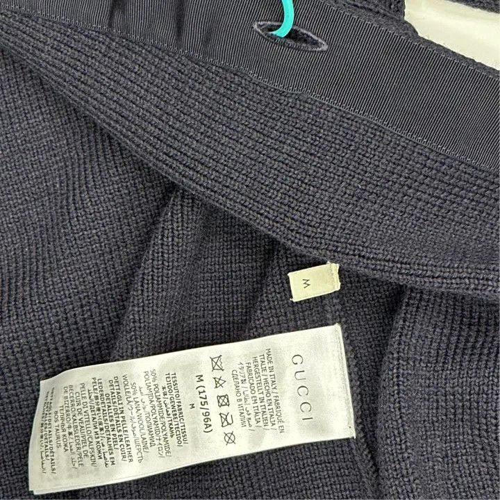 Gucci Gucci Wool Blend Cardigan for Men in Black Size US M / EU 48-50 / 2 - 4 Thumbnail