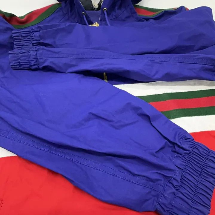 Gucci Gucci SS22 Color-Block Hooded Jacket Size US M / EU 48-50 / 2 - 11 Thumbnail