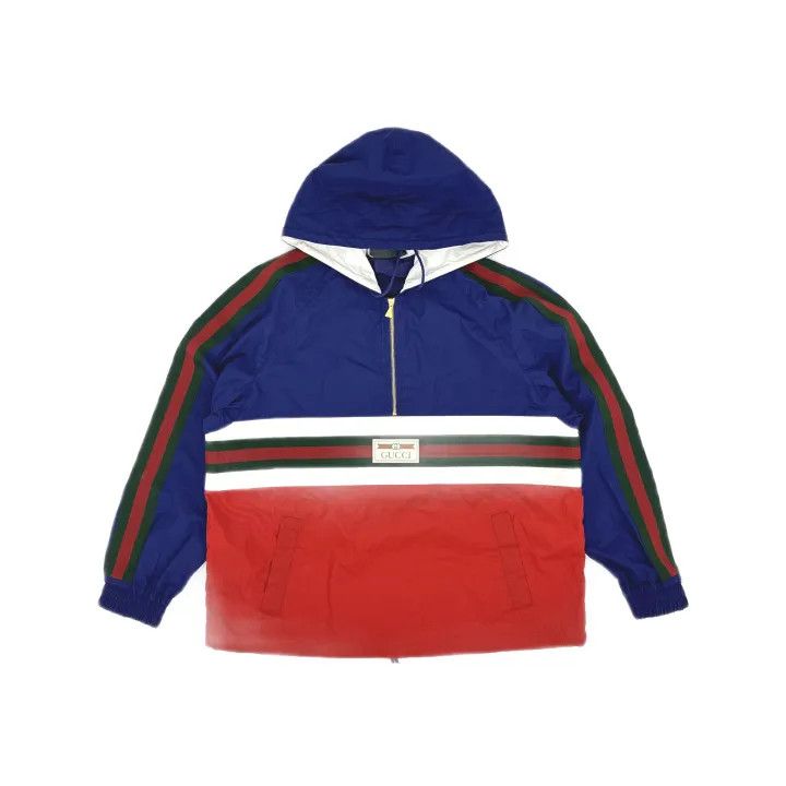 Gucci Gucci SS22 Color-Block Hooded Jacket Size US M / EU 48-50 / 2 - 2 Thumbnail