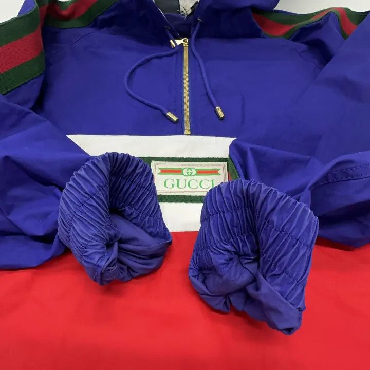 Gucci Gucci SS22 Color-Block Hooded Jacket Size US M / EU 48-50 / 2 - 12 Thumbnail