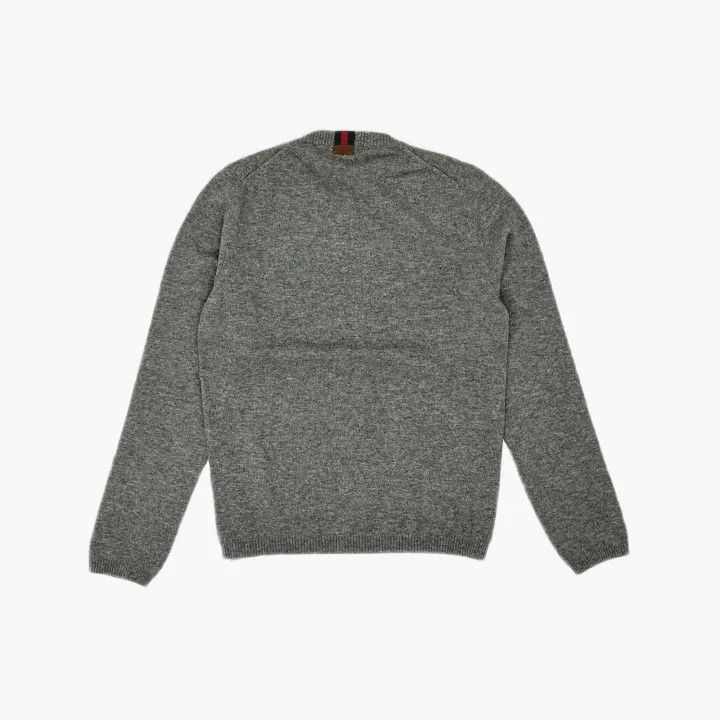 Gucci Gucci Gray Long Sleeve Sweater for Men Size US L / EU 52-54 / 3 - 3 Thumbnail