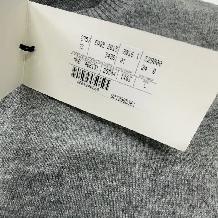 Gucci Gucci Gray Long Sleeve Sweater for Men Size US L / EU 52-54 / 3 - 5 Thumbnail