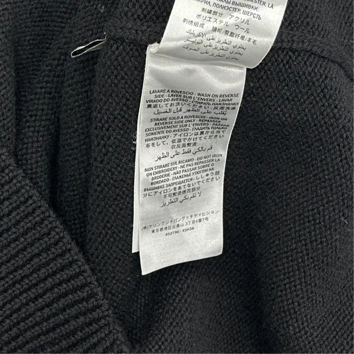 Gucci Gucci Black Wool Bee Embroidered Sweater Size US M / EU 48-50 / 2 - 4 Thumbnail