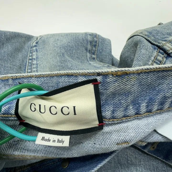 Gucci Gucci Light Blue Tapered Denim Pants for Men Size US 30 / EU 46 - 3 Thumbnail