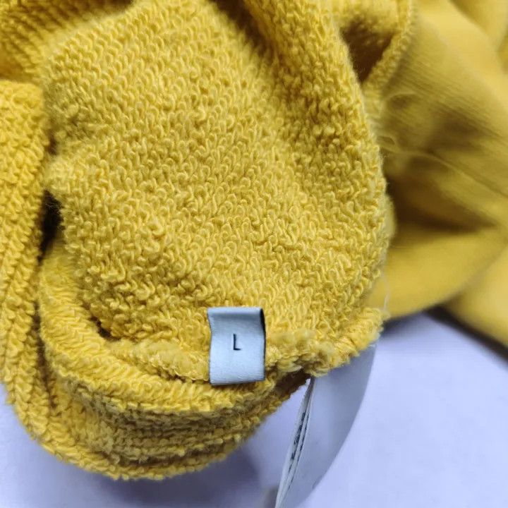 Gucci Gucci Yellow Hooded Sweatshirt with Logo Size US L / EU 52-54 / 3 - 6 Thumbnail