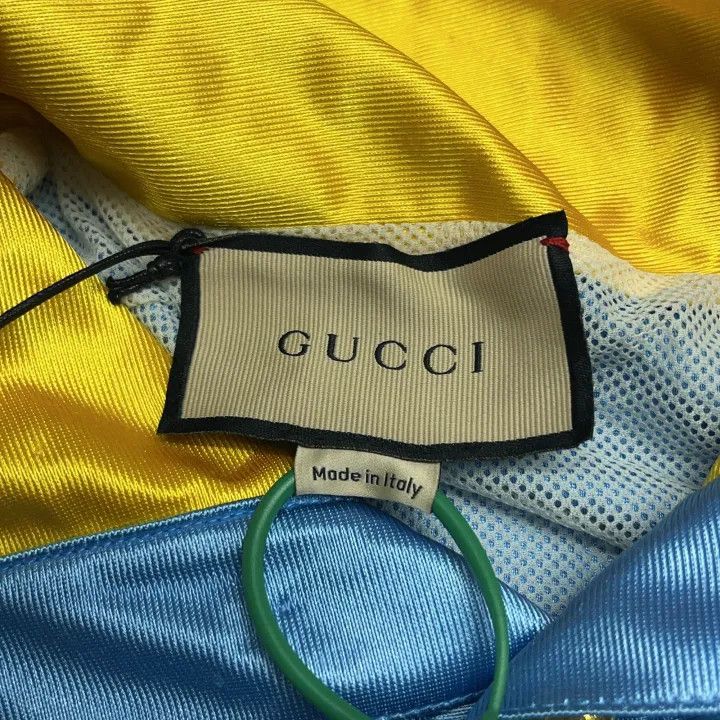 Gucci Gucci Blue Striped Logo Long Sleeve Sweatshirt Size US L / EU 52-54 / 3 - 3 Thumbnail