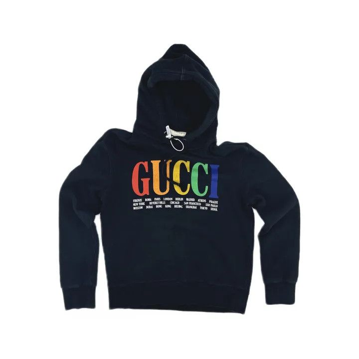 Gucci Gucci Color Logo Hoodie for Men Size US XS / EU 42 / 0 - 2 Thumbnail