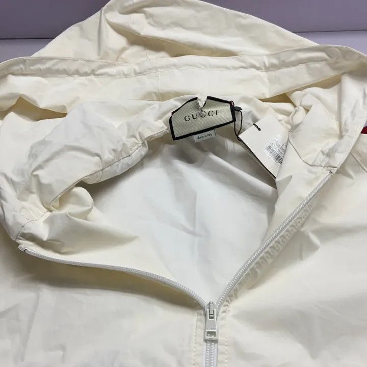 Gucci Gucci Half-Zip Logo Hooded Windbreaker Size US L / EU 52-54 / 3 - 10 Thumbnail