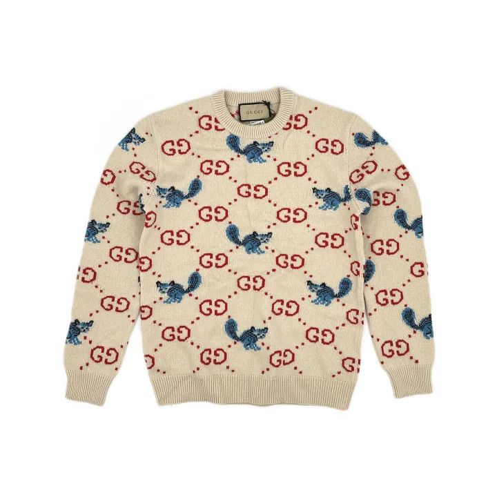 Gucci Gucci x Freya Hartas Animal Pattern Sweater Size US S / EU 44-46 / 1 - 2 Thumbnail
