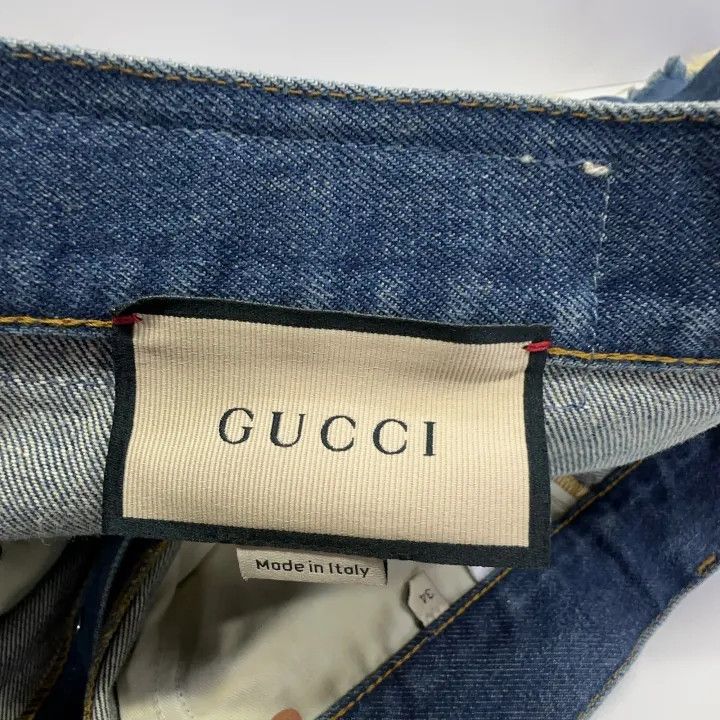 Gucci Gucci Blue Straight Leg Casual Jeans Size US 34 / EU 50 - 7 Thumbnail